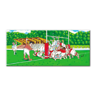 dessin cortez rugby l'en but humour