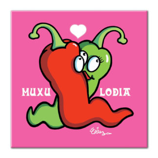 piment bisous amour humour dessin Cortez