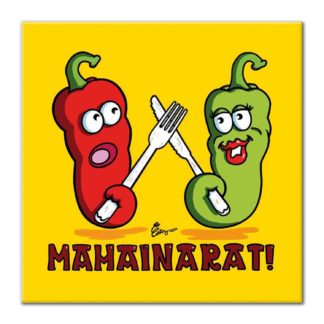 à table piment fourchette humour