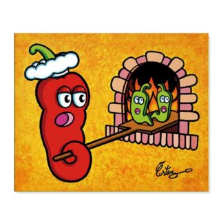 piment pizzaïolo humour dessin