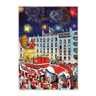 affiche fêtes de bayonne piments festaires