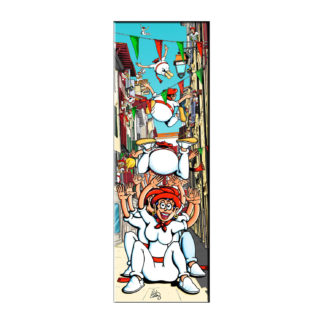 dessin fêtes de bayonne festaires