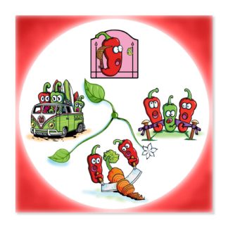 Le piment d'Espelette blagueur