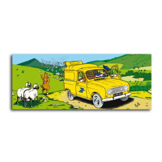 4L la poste palombes