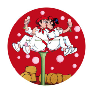 Vin, alcool et cerise